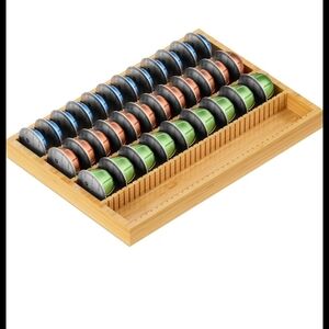Bamboo Coffe Pod Storage Drawer Insert (21)